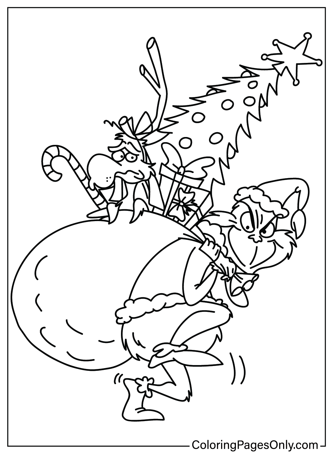 Coloring Pages The Grinch Coloring Pages The Grinch