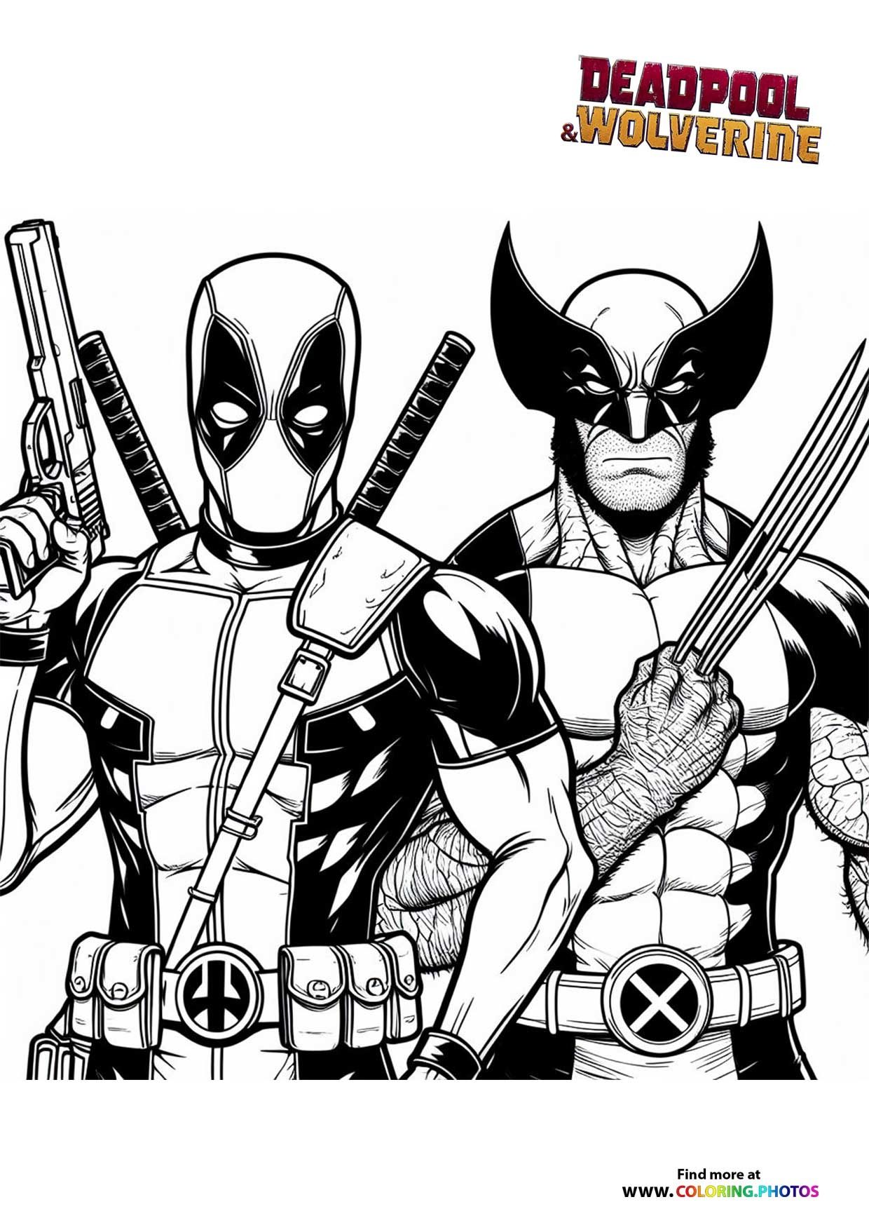 Coloring Pages Wolverine Coloring Pages Wolverine