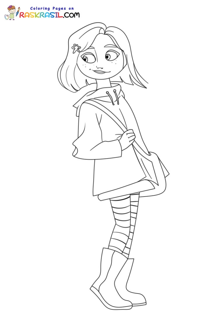 Coraline Coloring Pages Coraline Coloring Pages