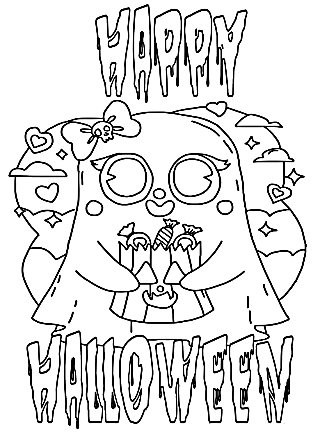 Crayola Free Halloween Coloring Pages Coloring Pages
