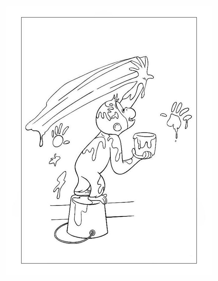 curious george coloring pages curious george coloring pages