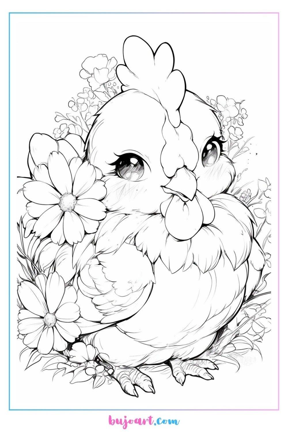 Cute Animal Coloring Pages Printable Cute Animal Coloring Pages BUJO ART