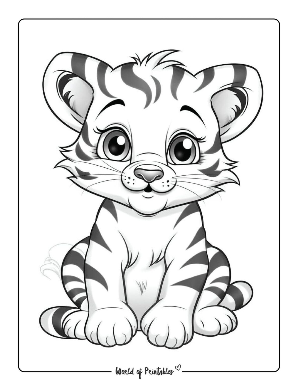 cute animal coloring pages
