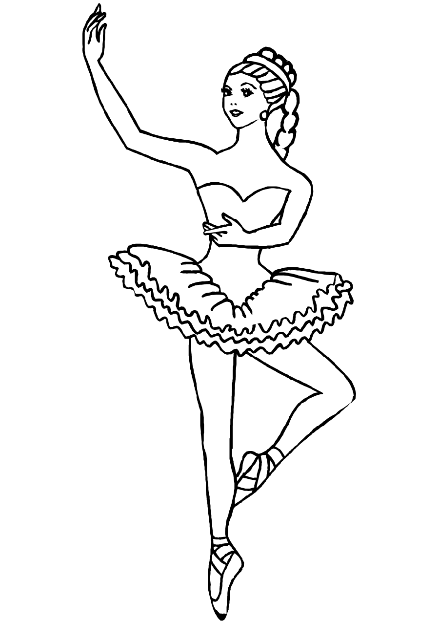 Cute Ballerina Coloring Page Free Printable Coloring Pages For Kids Cute Ballerina Coloring Page Free Printable Coloring Pages For Kids