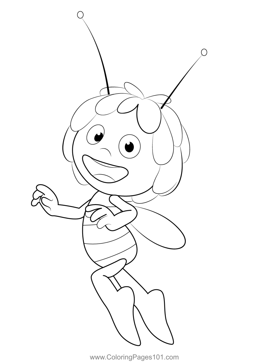 bee coloring pages bee coloring pages