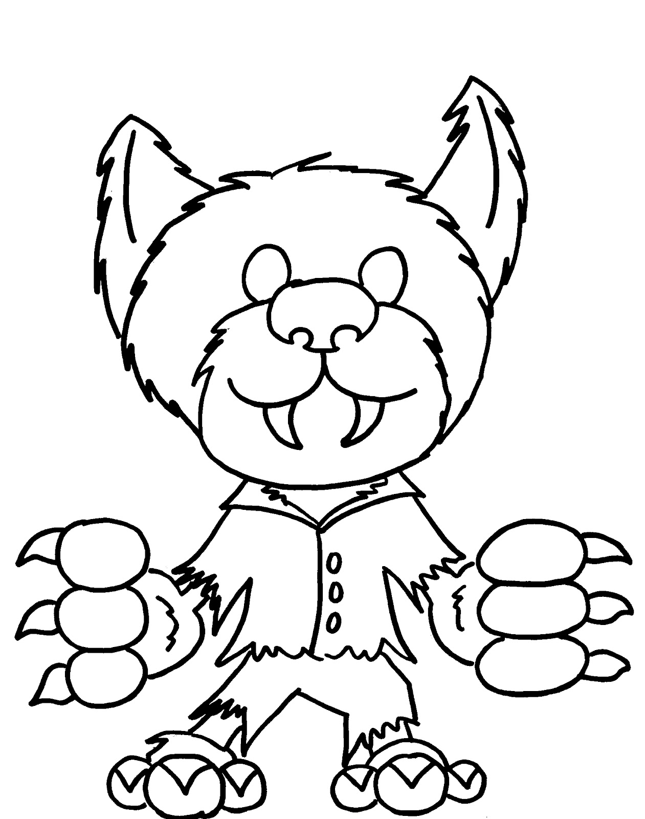 werewolf coloring pages werewolf coloring pages