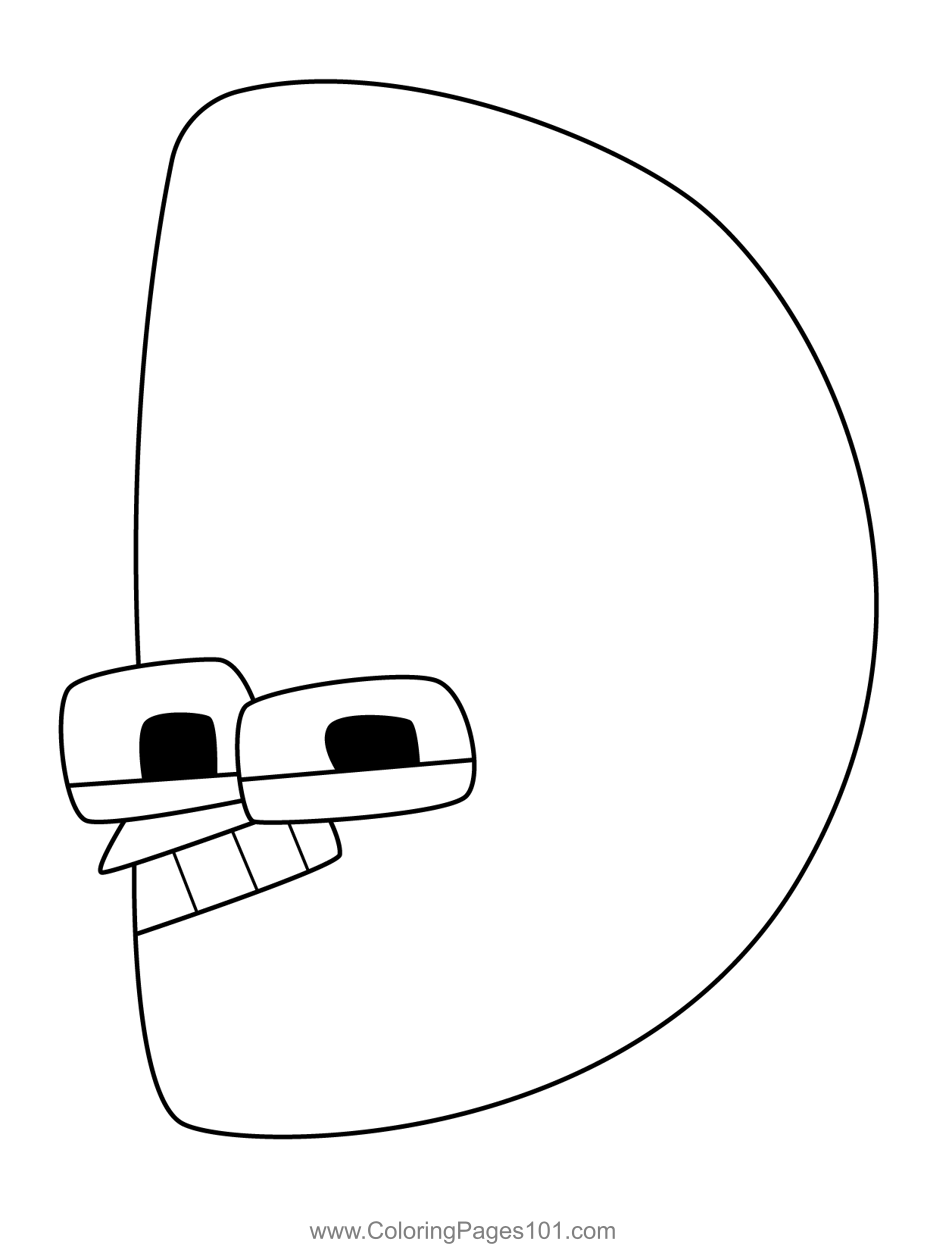 alphabet lore coloring pages