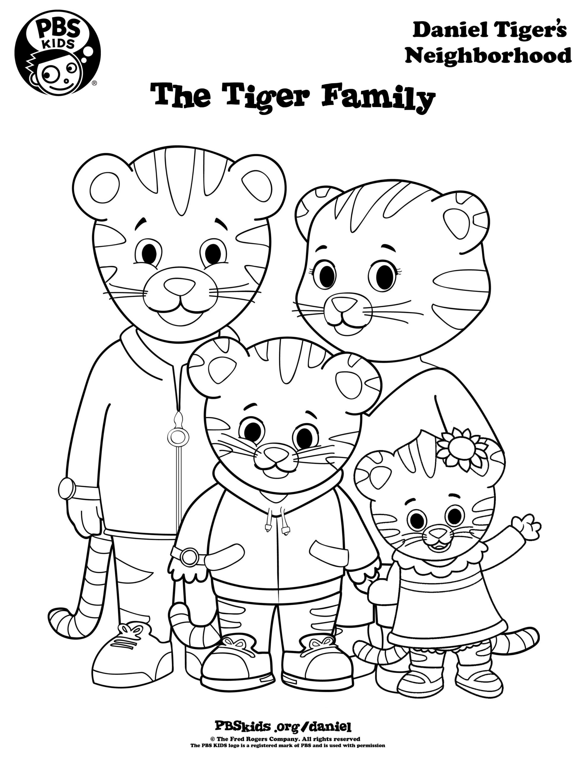 Daniel Tiger Coloring Pages Best Coloring Pages For Kids Daniel Tiger Coloring Pages Best Coloring Pages For Kids