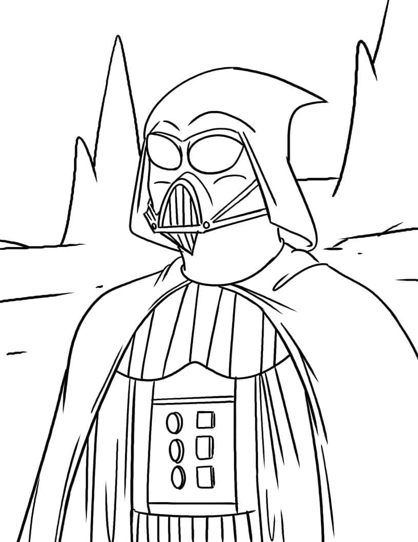Darth Vader Coloring Pages ColoringLib Darth Vader Coloring Pages ColoringLib