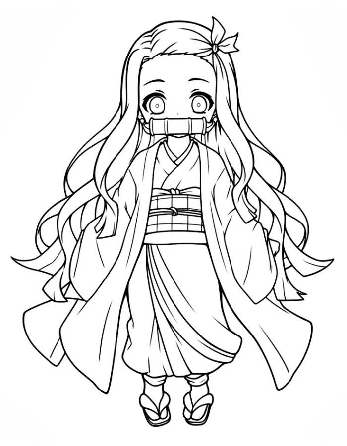 Demon Slayer Coloring Pages Free Printable PDF Demon Slayer Coloring Pages Free Printable PDF