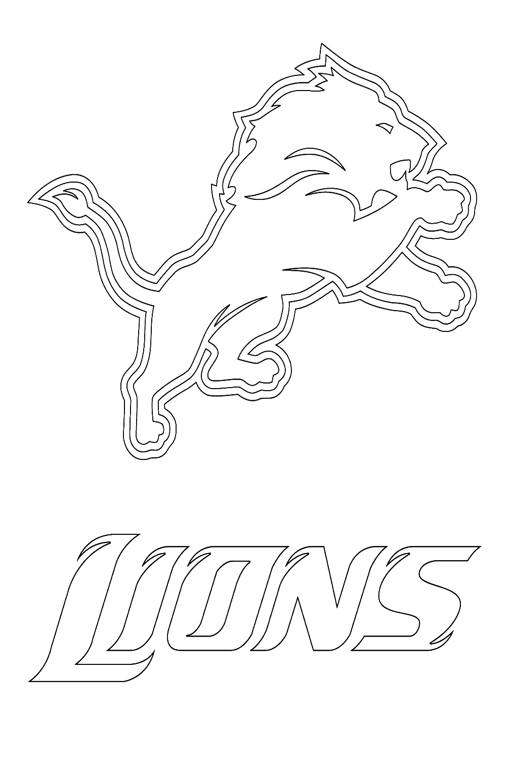 Detroit Lions Coloring Page Free Printable Coloring Pages Detroit Lions Coloring Page Free Printable Coloring Pages
