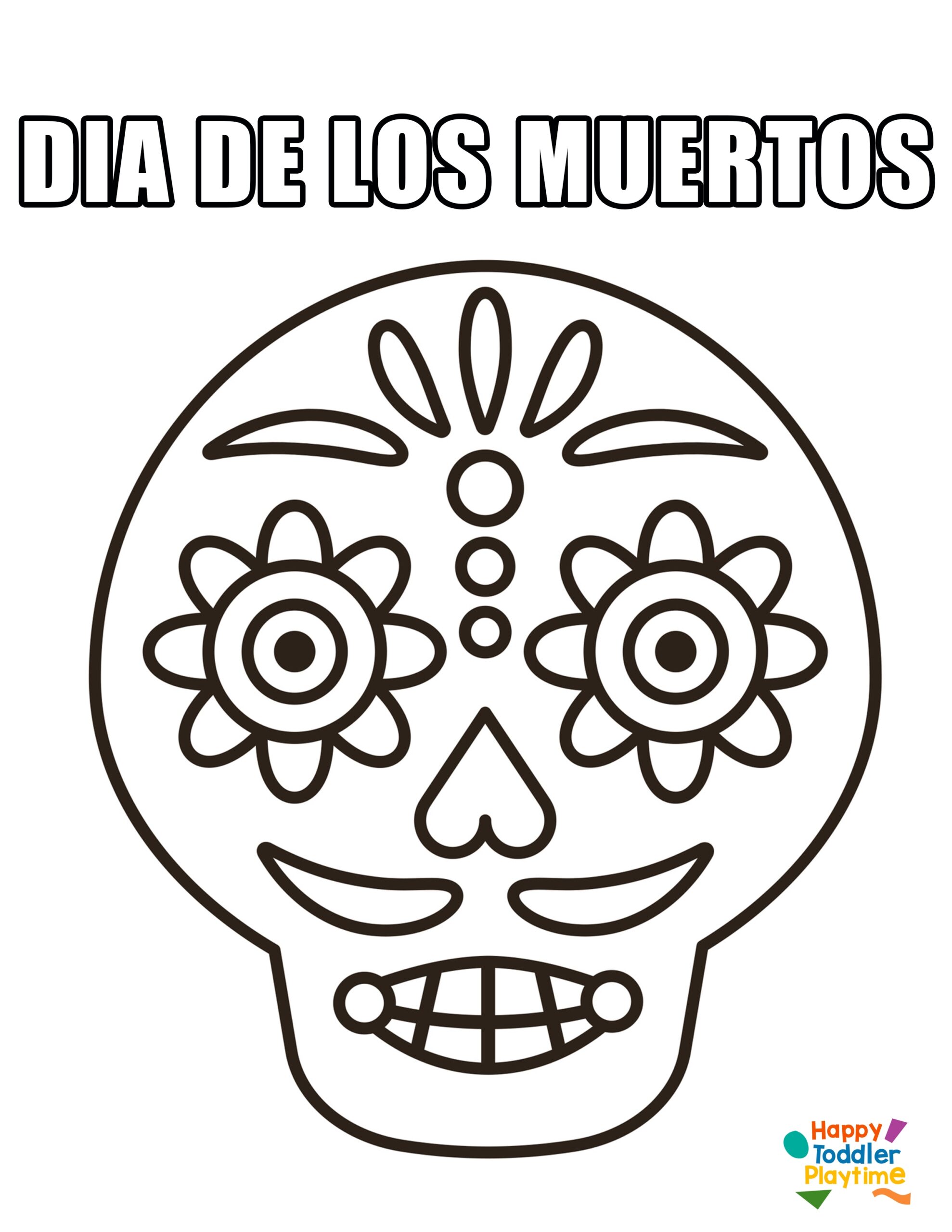 Dia De Los Muertos Coloring Pages