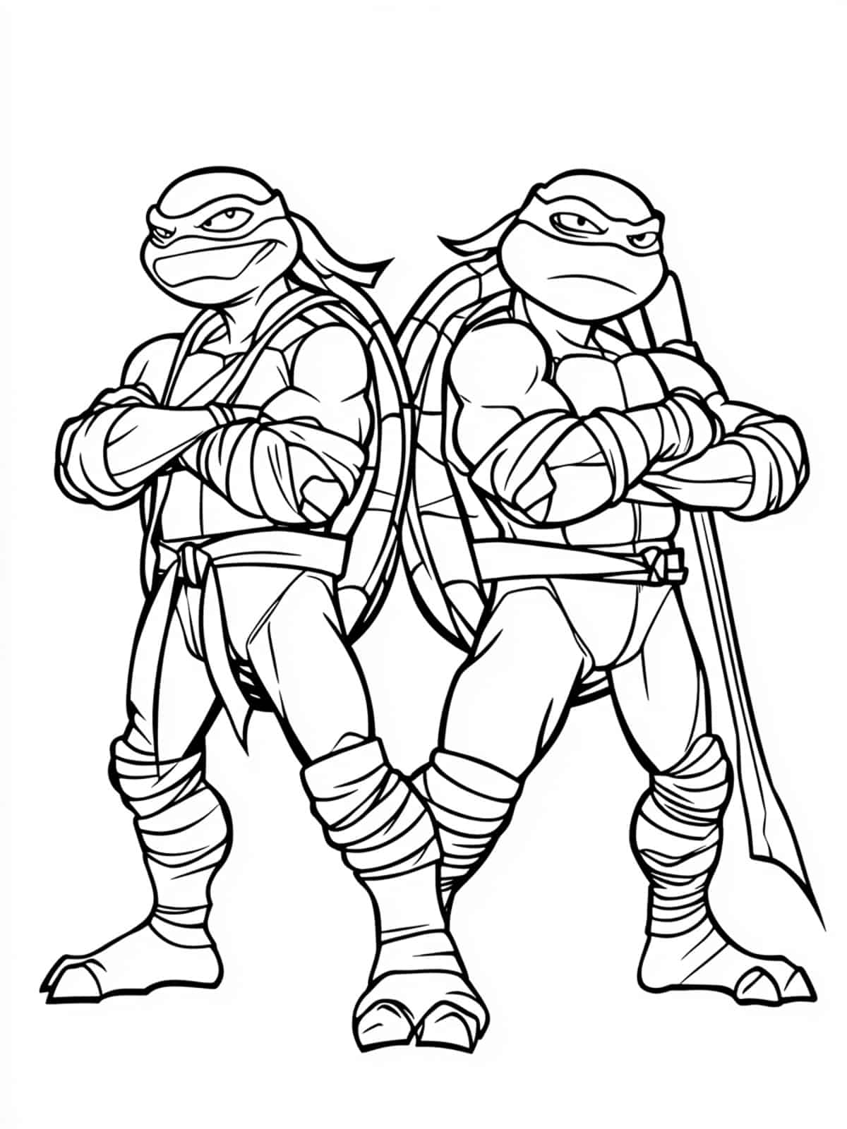 Discover 20 Free Ninja Turtles Coloring Pages Coloringpagesforkids