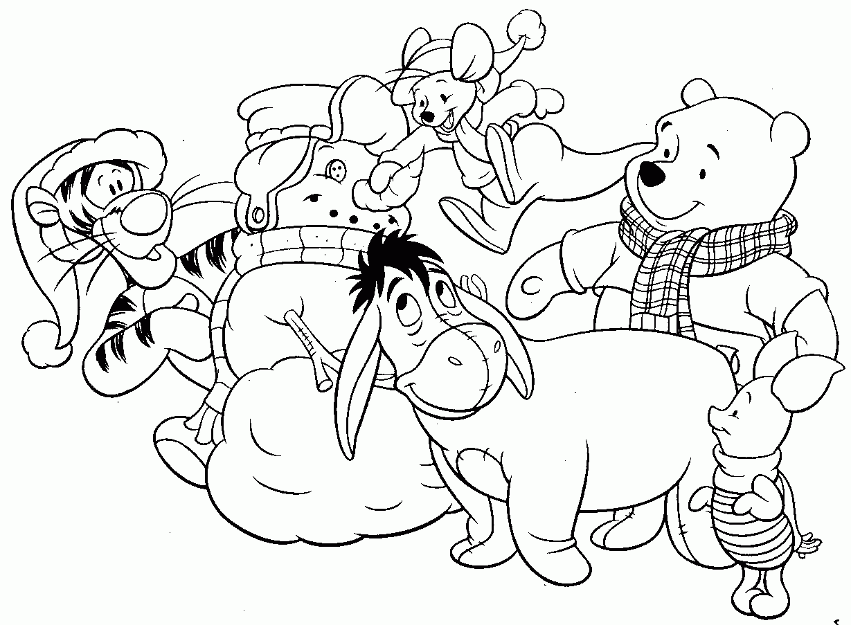 Disney Christmas Coloring Pages Best Coloring Pages For Kids Disney Christmas Coloring Pages Best Coloring Pages For Kids