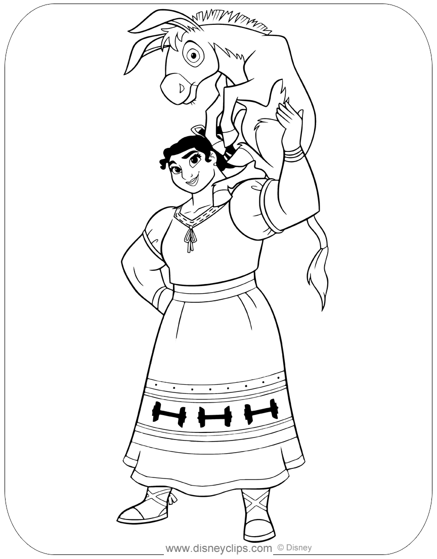 encanto coloring pages encanto coloring pages