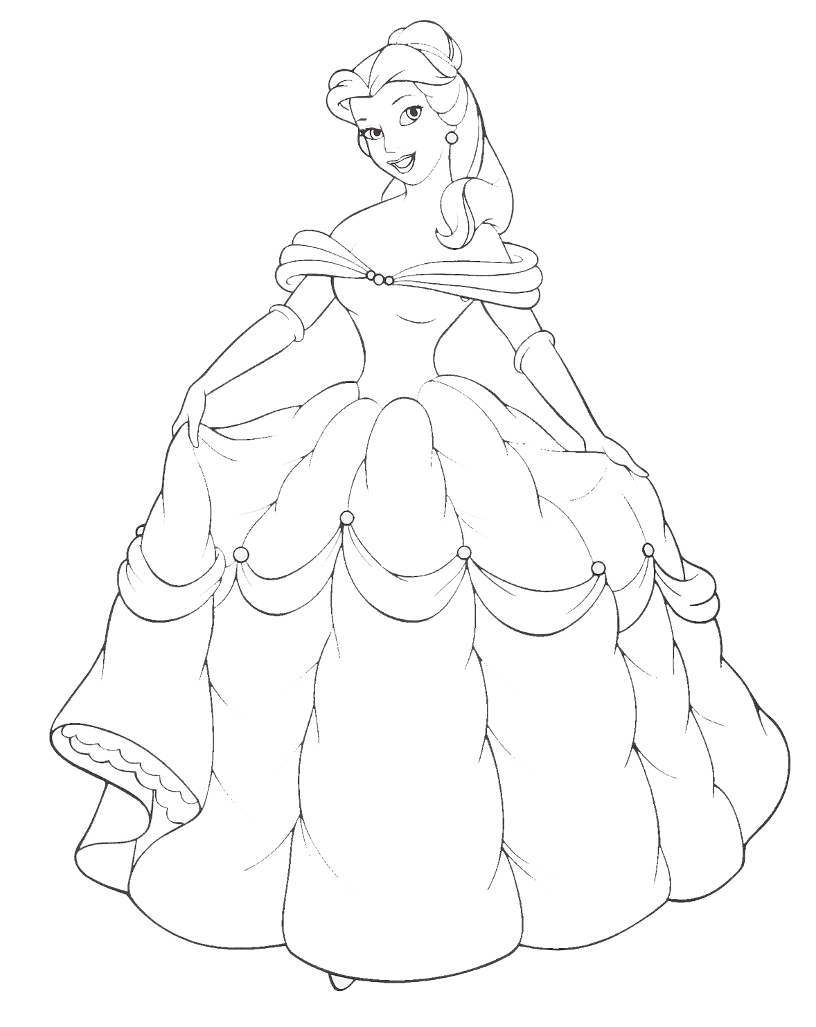 disney princess belle coloring pages disney princess belle coloring pages