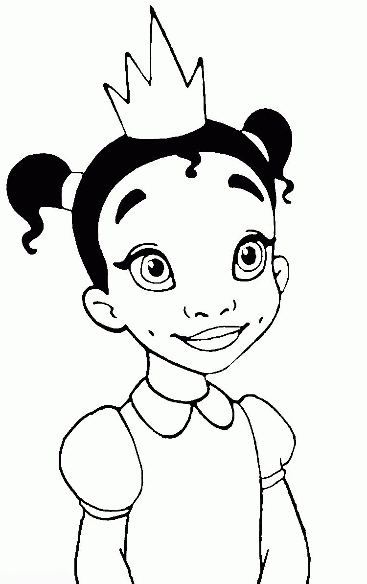 Disney Princess Tiana Coloring Pages To Girls Disney Princess Tiana Coloring Pages To Girls