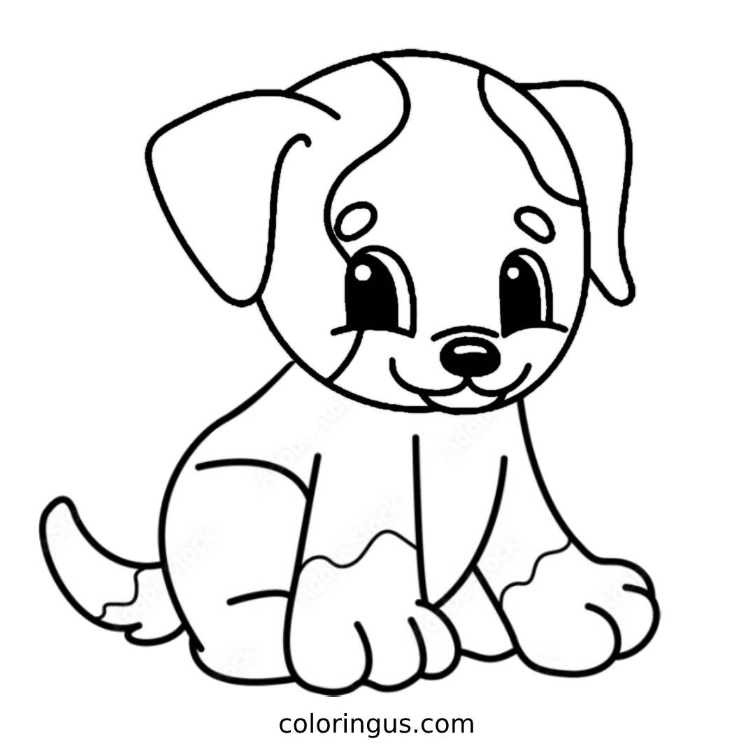 Dog Coloring Pages Free Printable PDF Dog Coloring Pages Free Printable PDF