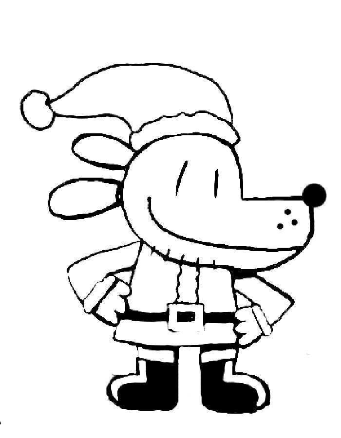 dogman coloring page dogman coloring page