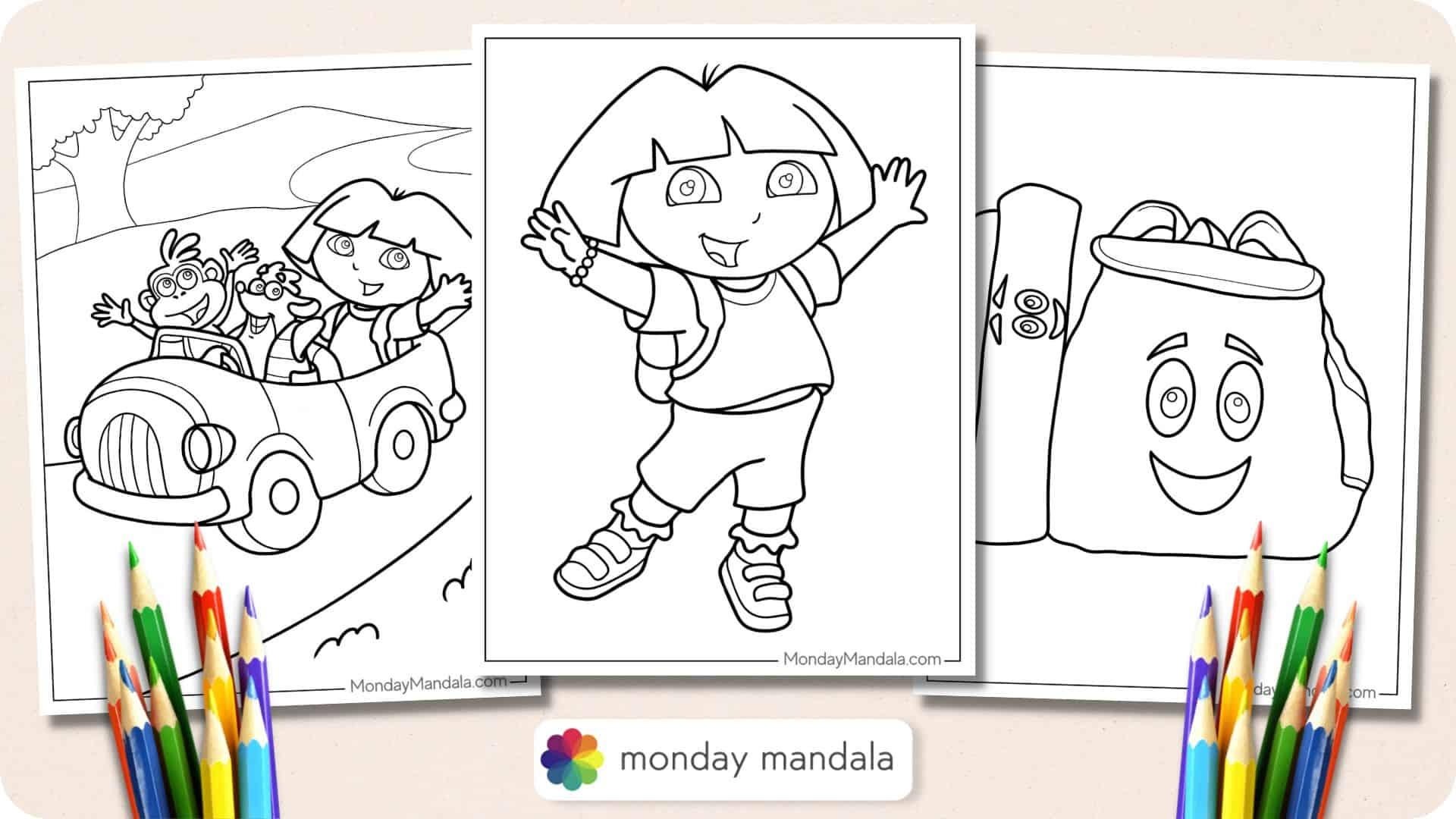 Dora And Coloring Pages 2025 