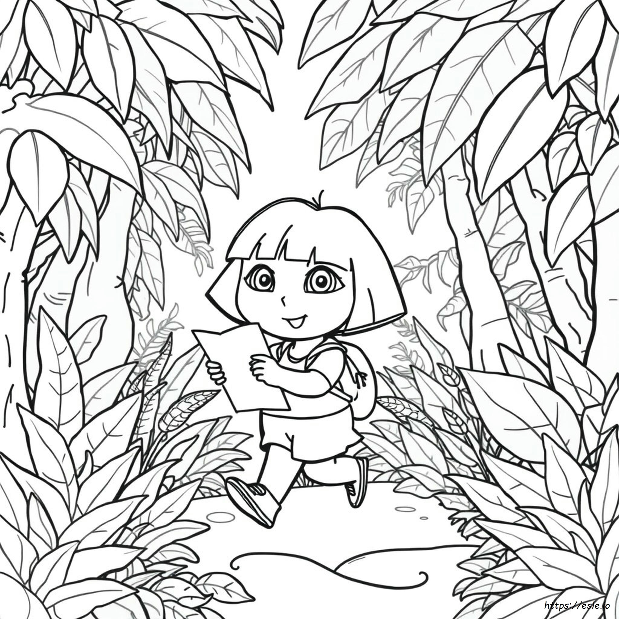 Dora Coloring Pages