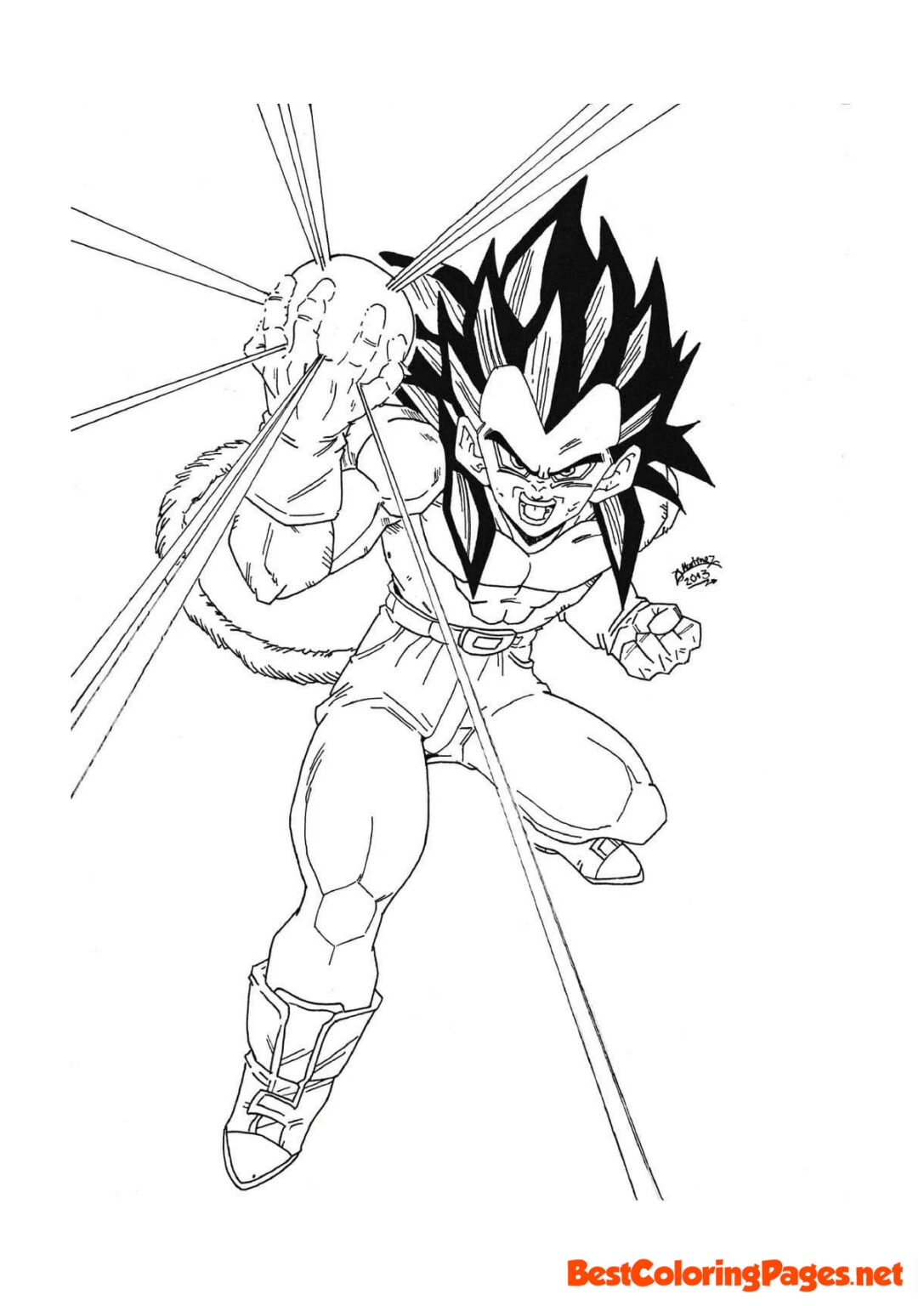 Dragon Ball Coloring Pages 3 Free Printable Coloring Pages