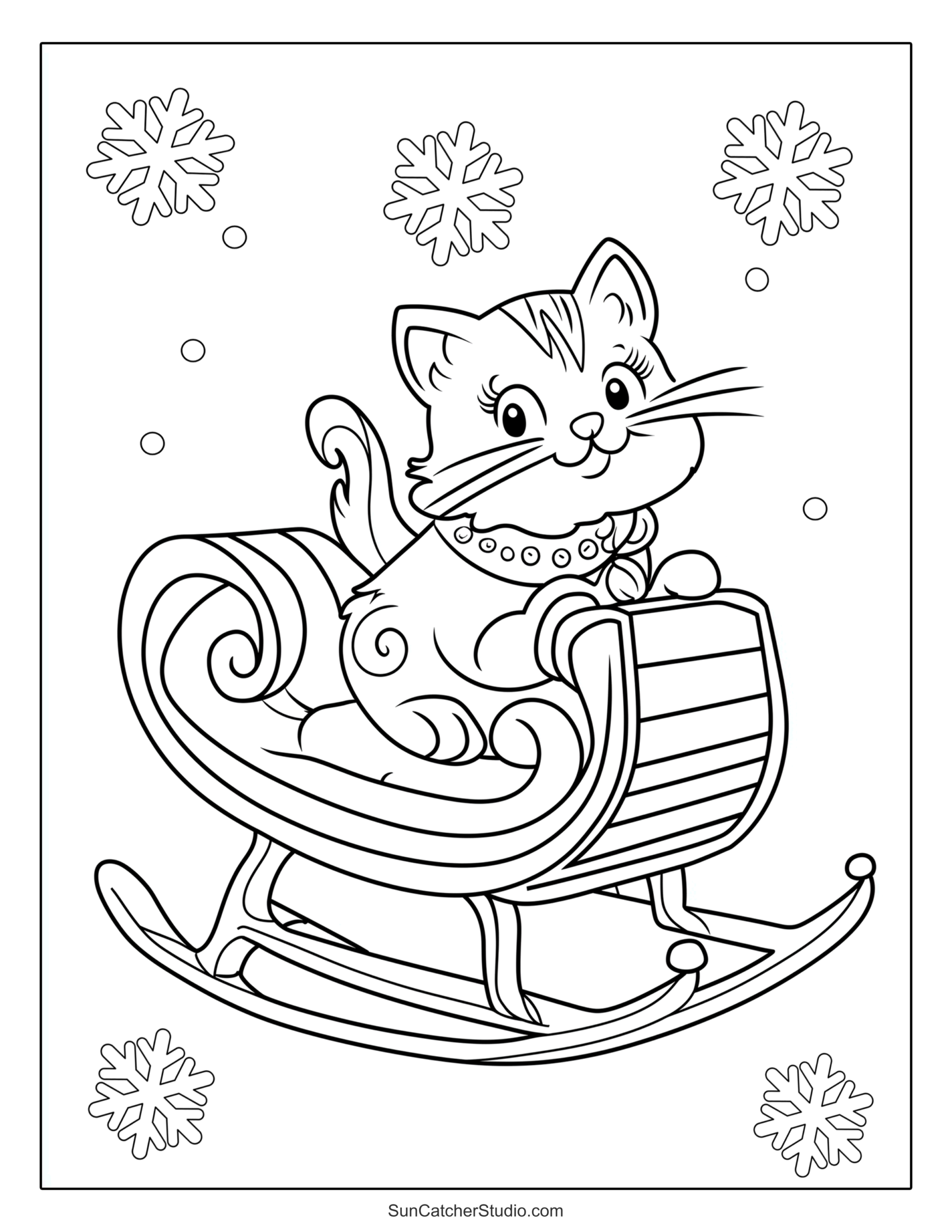 Easy Coloring Pages For Kids Winter Infoupdate