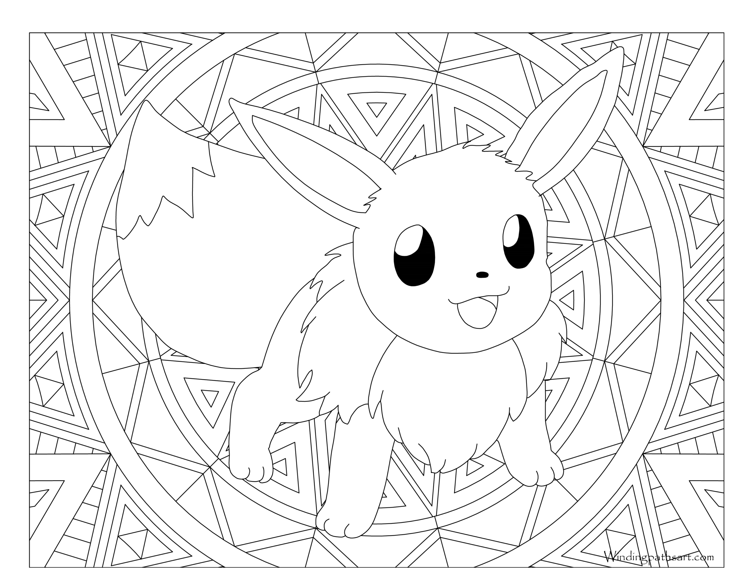 Eevee Coloring Pages At GetDrawings Free Download Eevee Coloring Pages At GetDrawings Free Download