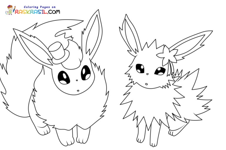 Eevee Coloring Pages Eevee Coloring Pages