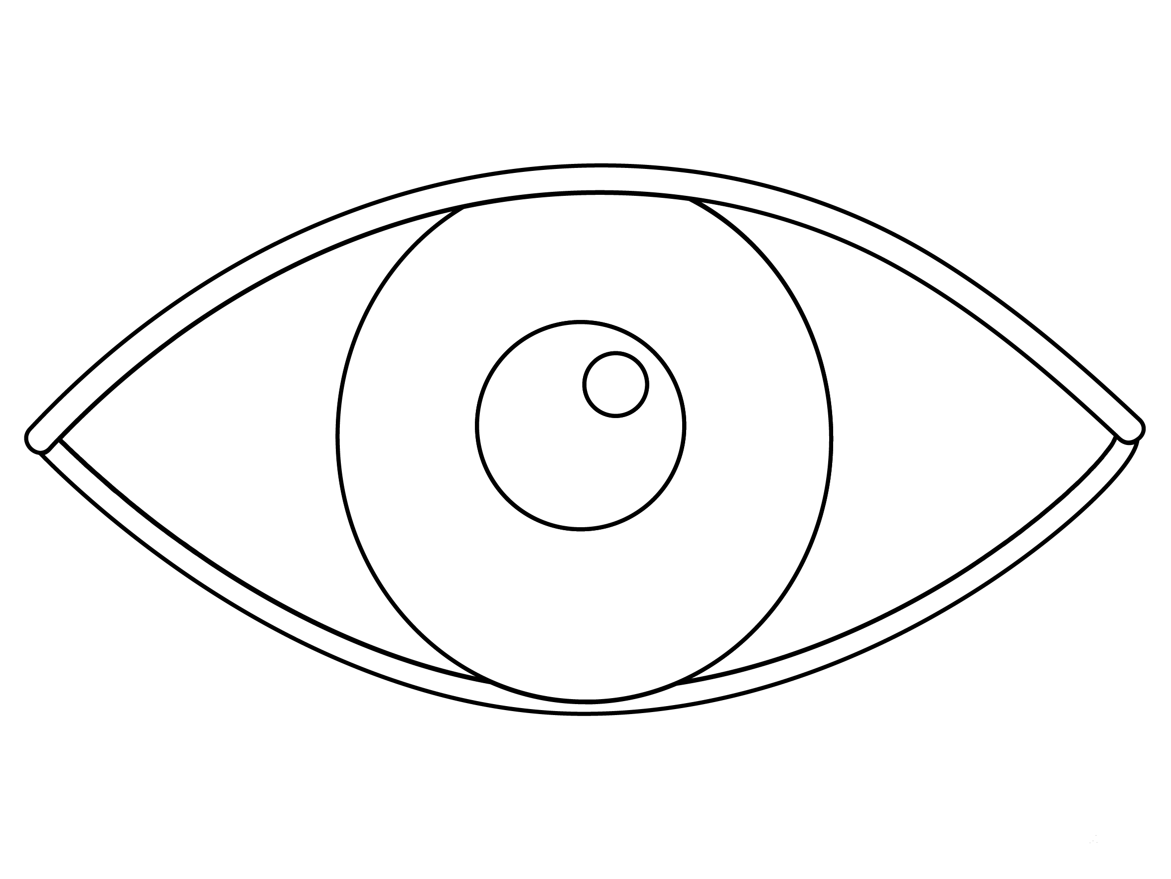 Eye Coloring Page ColouringPages Eye Coloring Page ColouringPages