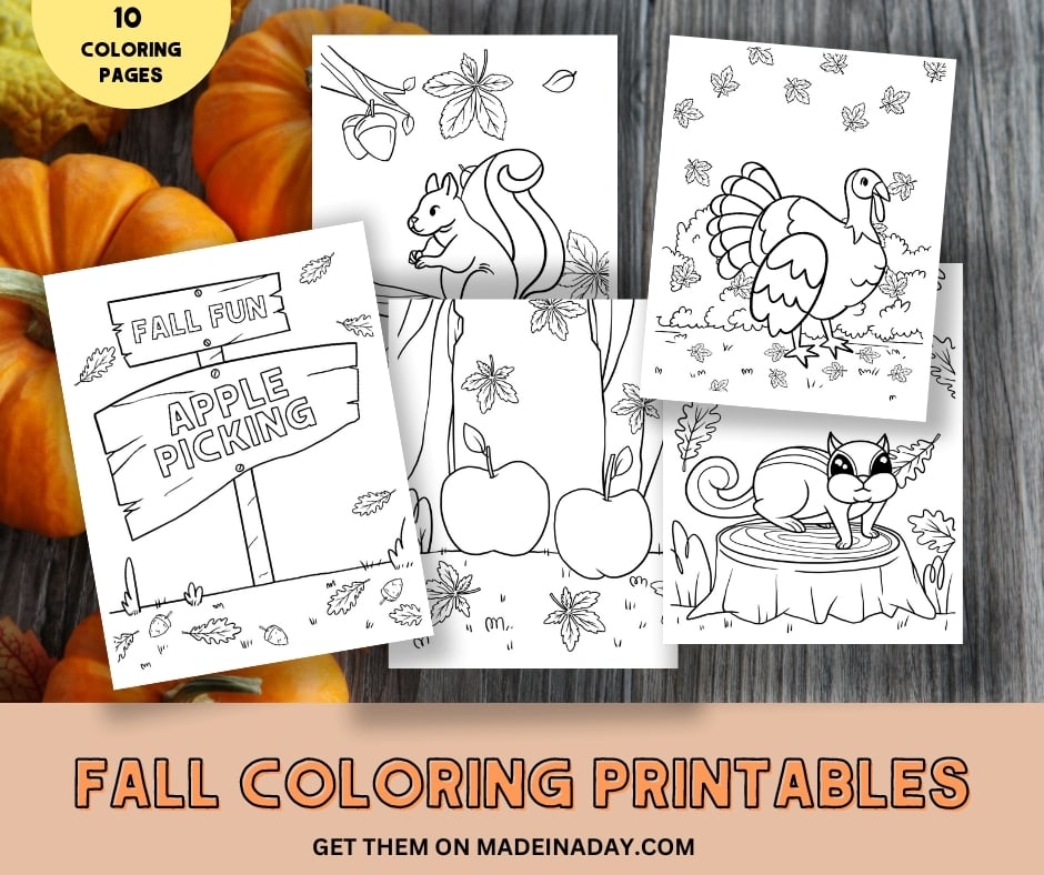 fall coloring pages free fall coloring pages free