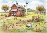 Farm Animals Coloring Pages Free Printable
