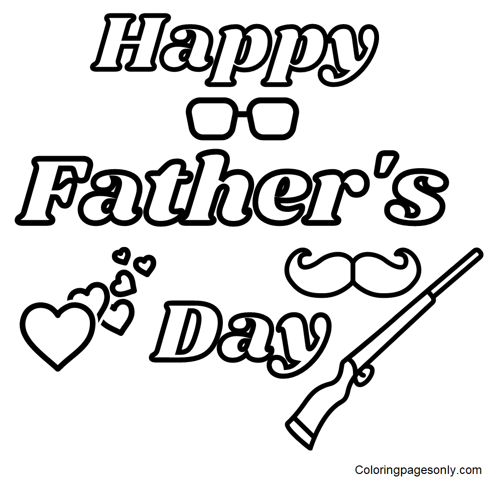 Father 39 s Day Coloring Pages Coloring Pages For Kids And Adults