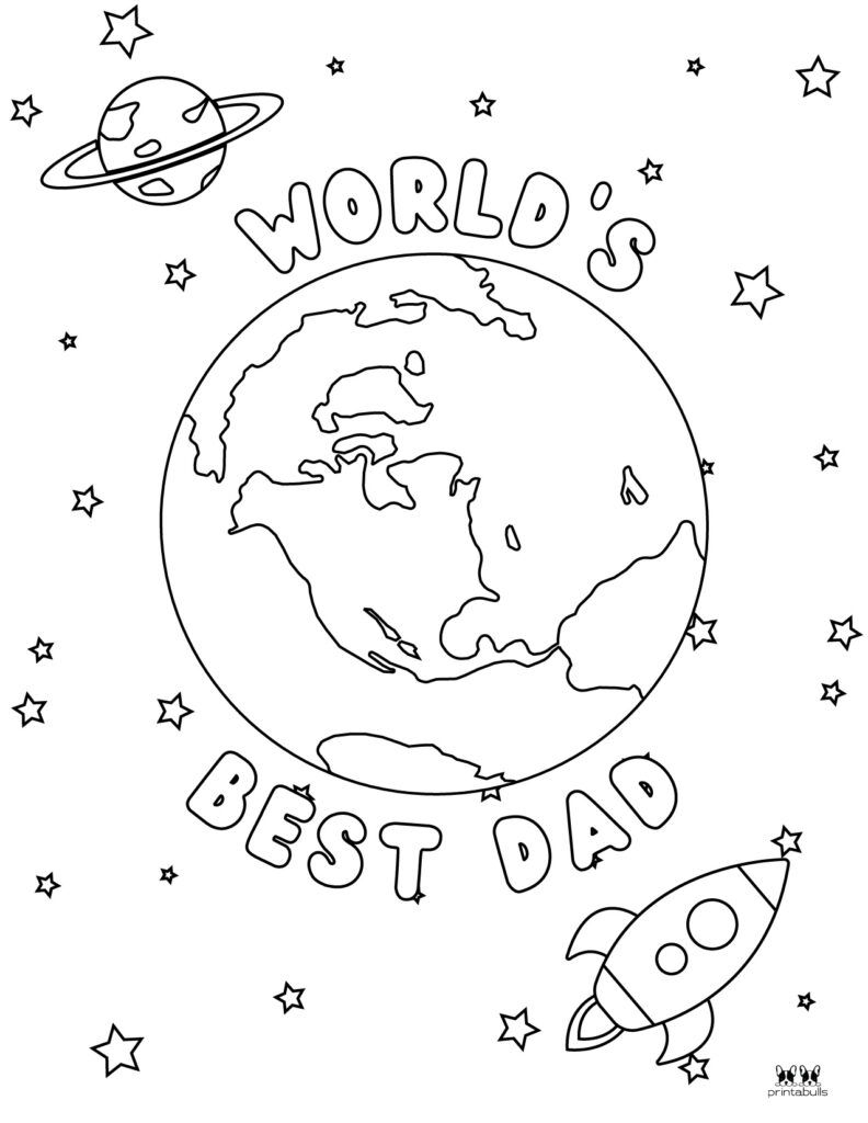 color pages for father's day color pages for father's day