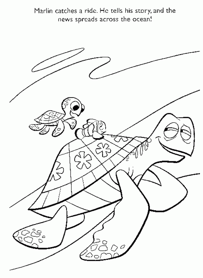 Finding Nemo Coloring Pages Books 100 FREE And Printable 