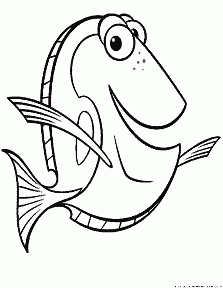 finding nemo coloring pages
