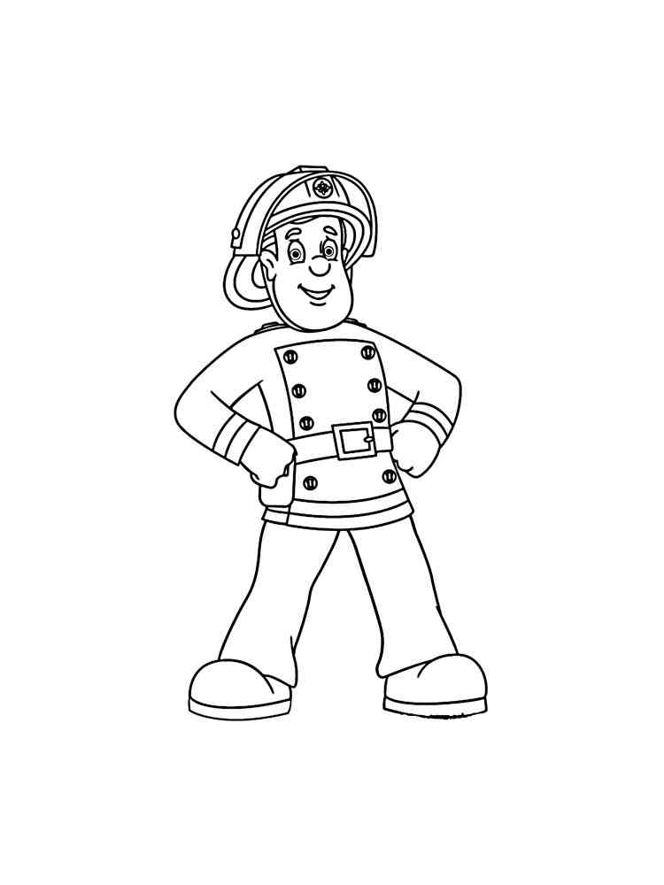 coloring pages of fireman coloring pages of fireman
