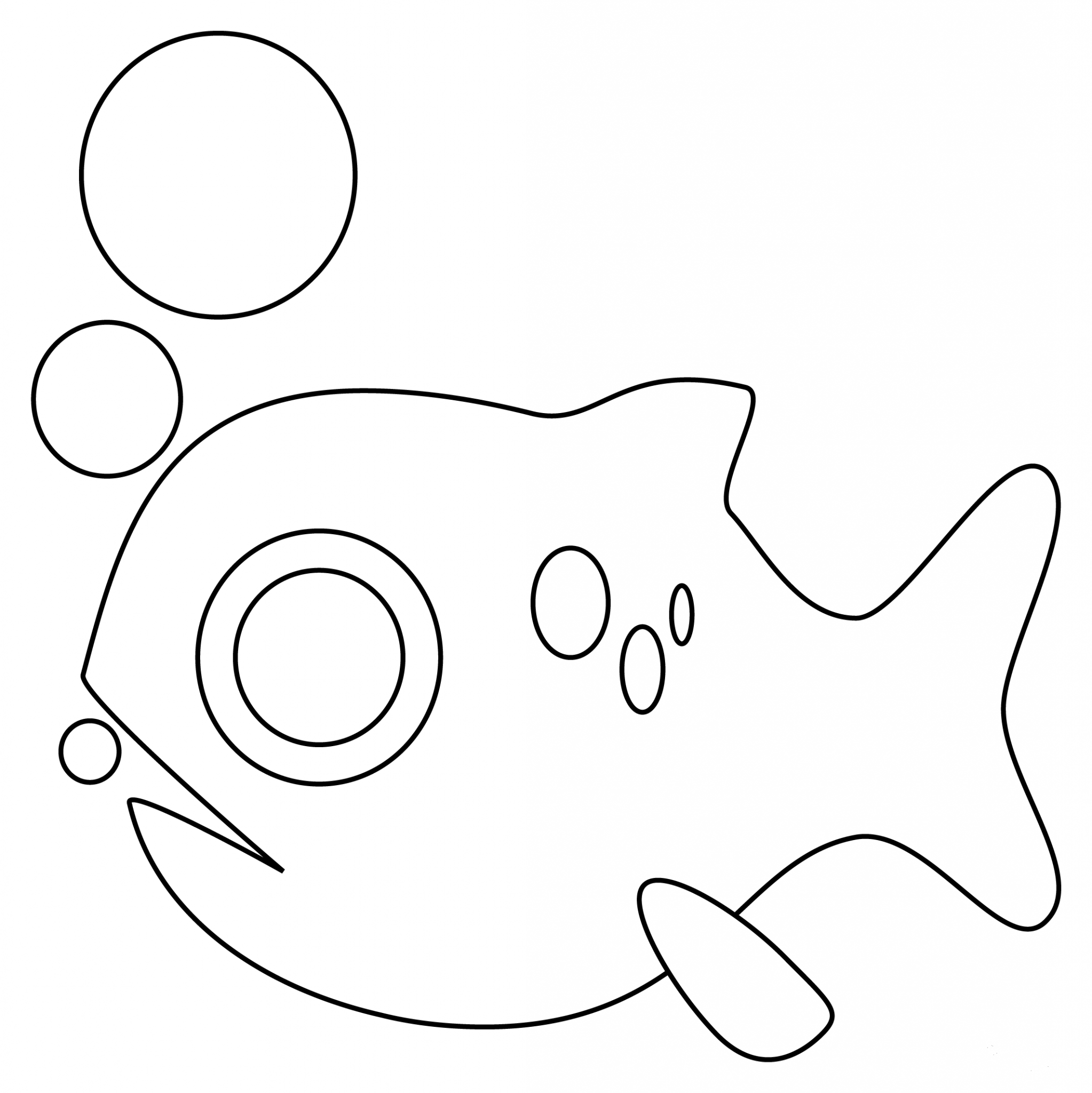 Fish Coloring Page ColouringPages