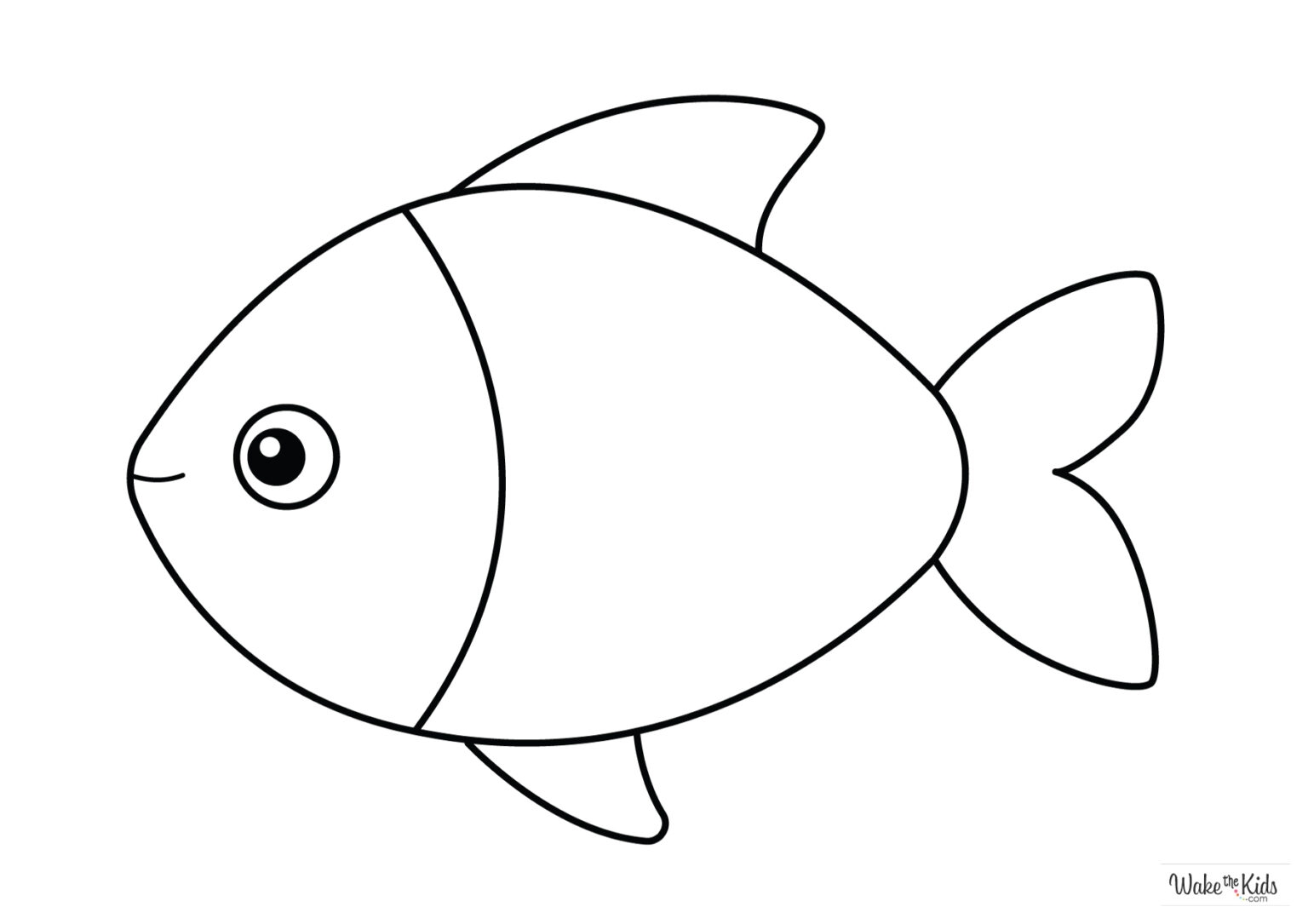 Fish Coloring Pages Free Printable PDFs WakeTheKids Fish Coloring Pages Free Printable PDFs WakeTheKids