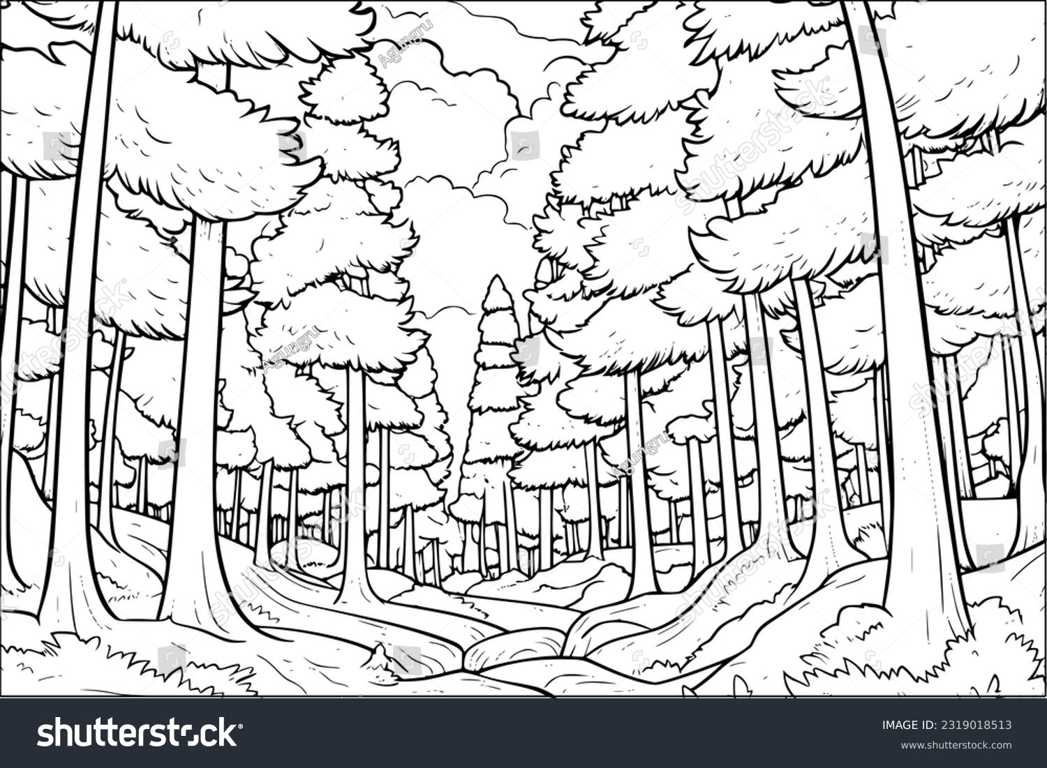 Forestry Coloring Pages 2025