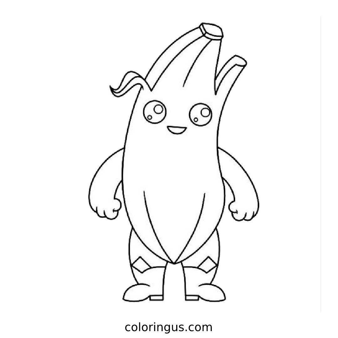 Fortnite Coloring Pages Free Printable PDF 