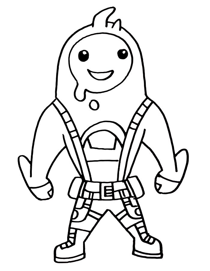 fortnite coloring pages