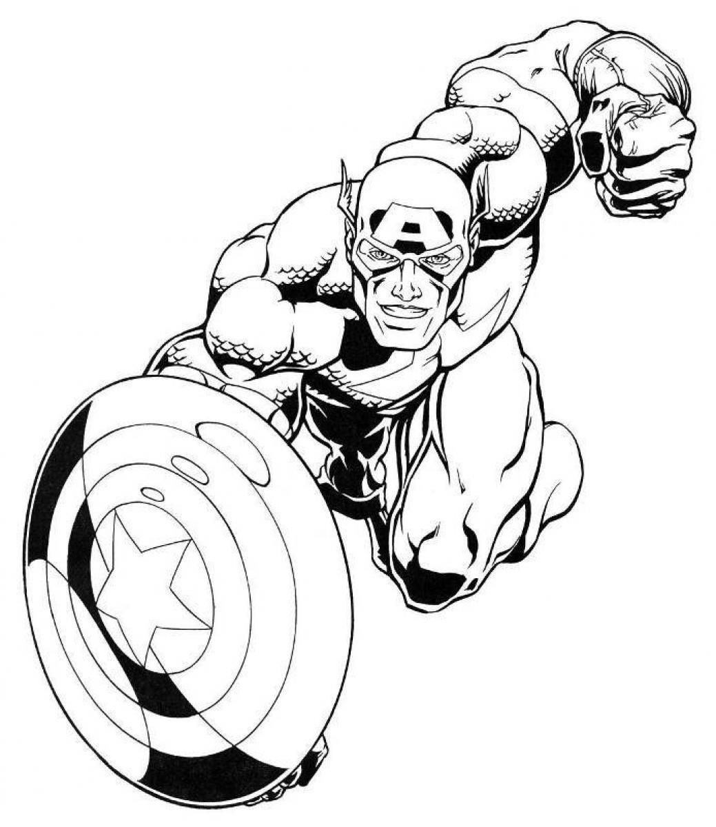avengers captain america coloring pages avengers captain america coloring pages