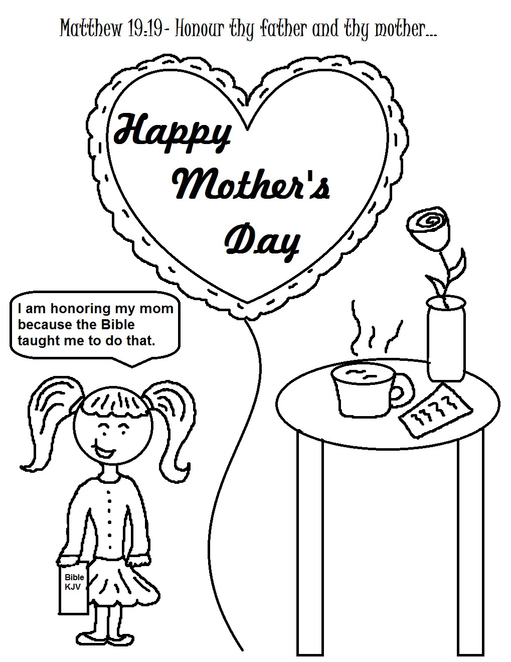 Free Coloring Pages Mothers Day Coloring Pages For Children Free Coloring Pages Mothers Day Coloring Pages For Children