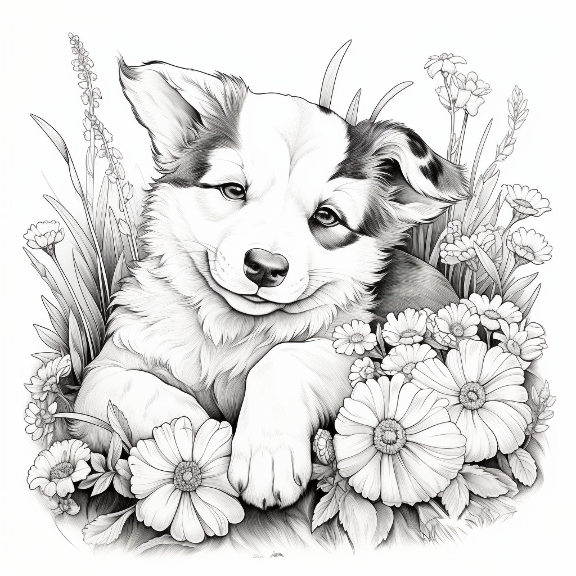 Free Dog Coloring Pages Printable PDF Fun Printables For Everyone Free Dog Coloring Pages Printable PDF Fun Printables For Everyone