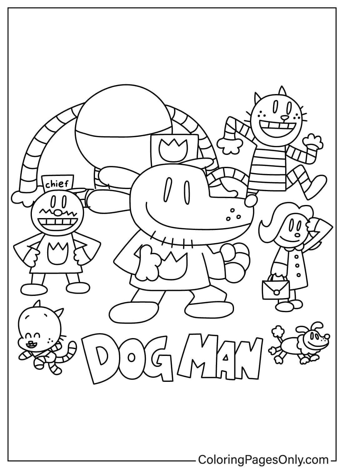 Free Dogman Coloring Pages Fun Easy To Print Free Coloring Pages Free Dogman Coloring Pages Fun Easy To Print Free Coloring Pages