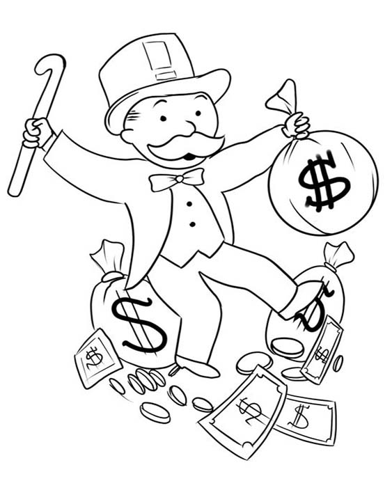 Free Easy To Print Money Coloring Pages Tulamama Free Easy To Print Money Coloring Pages Tulamama