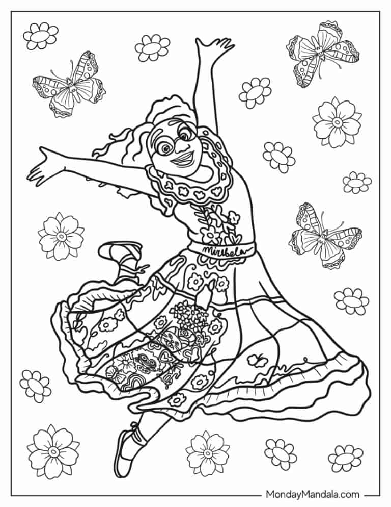 Free Encanto Coloring Pages