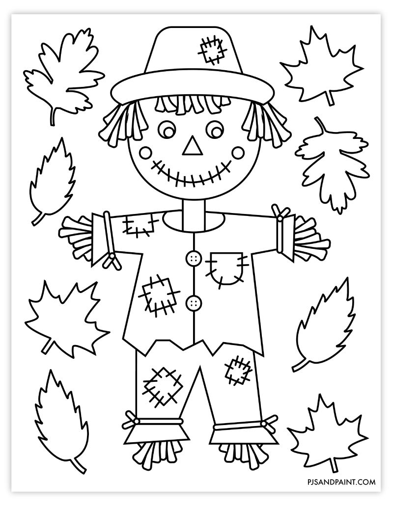 Free Fall Color Pages Printable Fun Printables For Everyone