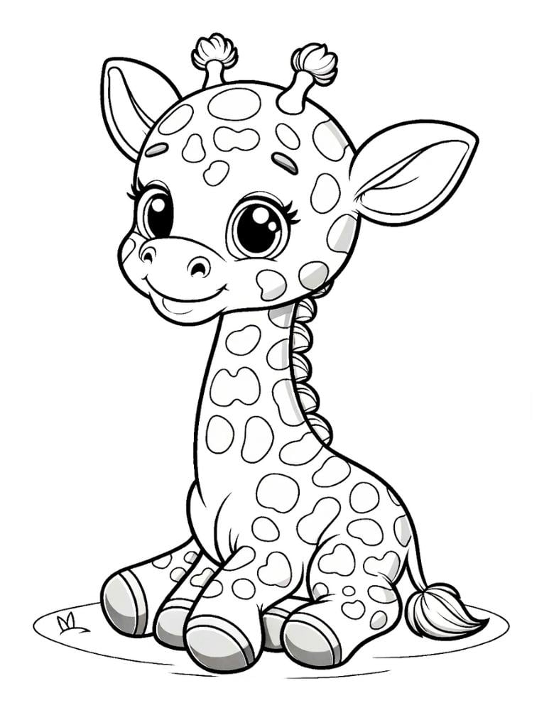 giraffe coloring pages giraffe coloring pages